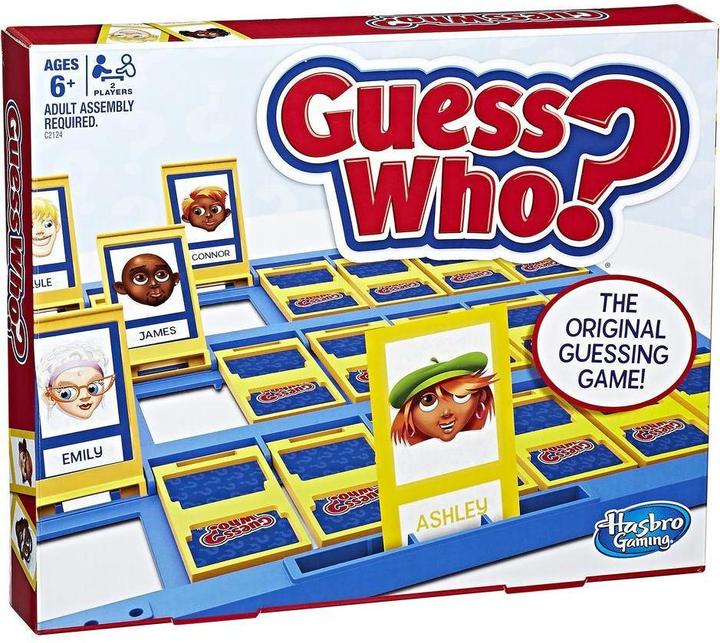 Actual product image Hasbro Gaming Guess Who? (Finnish, Swedish)