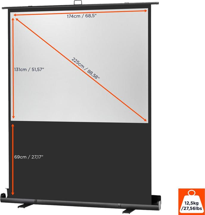 Produktbild Celexon Ultramobil Plus Professional (85", 4:3)