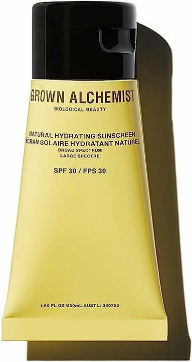 Image du produit Grown Alchemist Natural Hydrating Sunscreen Protection solaire naturelle SPF 30 (Crème solaire visage, SPF 30, 50 ml)