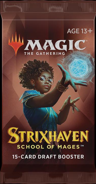 Actual product image Magic the Gathering Strixhaven: School of Mages (English, Booster Pack)