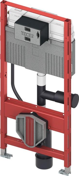 Image du produit TECE Cadre TECEprofil - cadre de toilette universel avec réservoir à entrée frontale, avec sortie pour