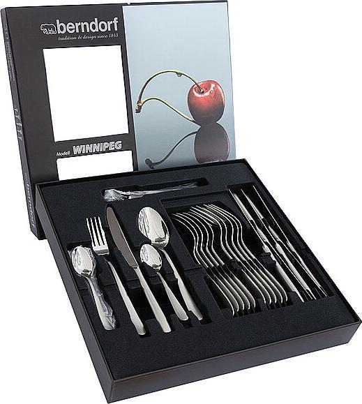 Actual product image Berndorf Table cutlery 30 pcs. WINNIPEG Nicro polished sandblasted (30 Piece, Cutlery set)