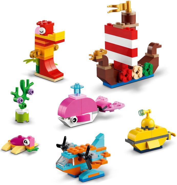 Image du produit LEGO Les plaisirs créatifs de la mer (11018, LEGO Classic)
