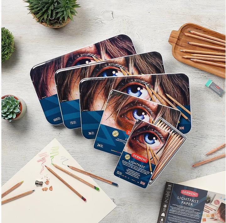 Immagine prodotto Derwent Matite colorate resistenti alla luce (Multicolore, 100 x)