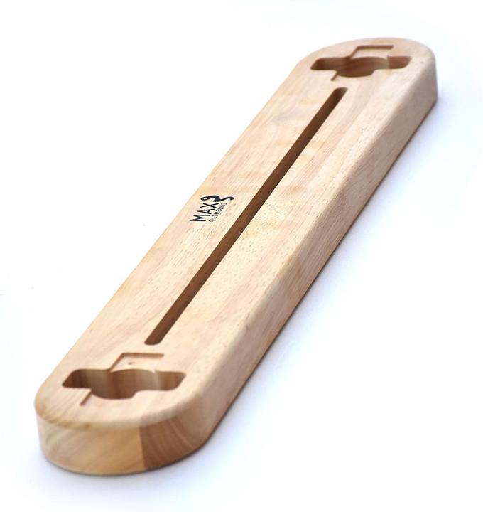 Actual product image Max Climbing One Armer + 2 Handles training grip (Wood, Blue)