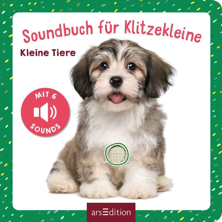 Actual product image Sound book for tiny tots - Little animals (German)