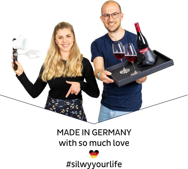Produktbild Silwy Magnet-Kunststoffgläser Longdrink Grau