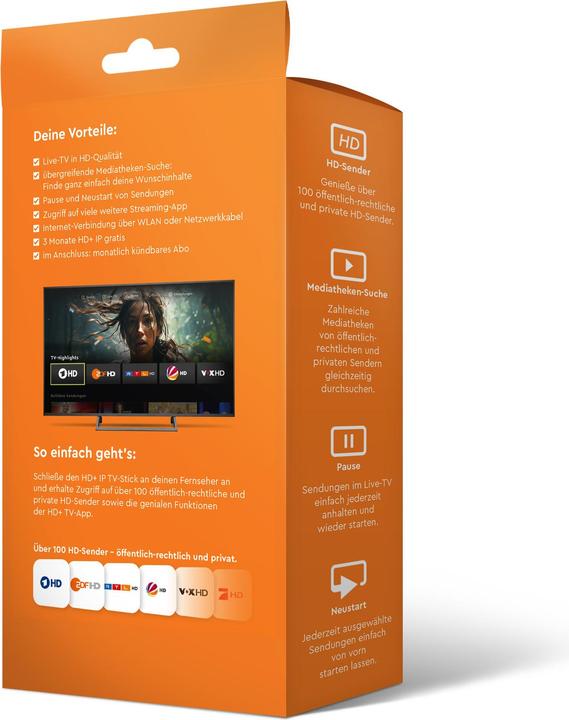 Image du produit HD+ Hdplus Hdplusipstick (32 Go, DVB-T)