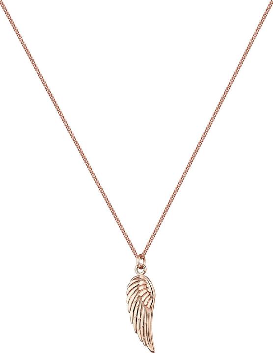 Immagine prodotto Elli Collana Curb Chain Angel Wings Basic in Argento 925 (Argento 925, 45 cm)