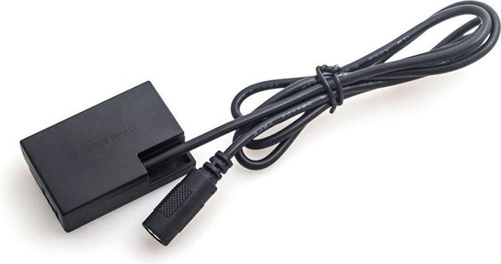 Productafbeelding Caruba Canon LP E17 (DR E18) Dummy batterij (rechte kabel)