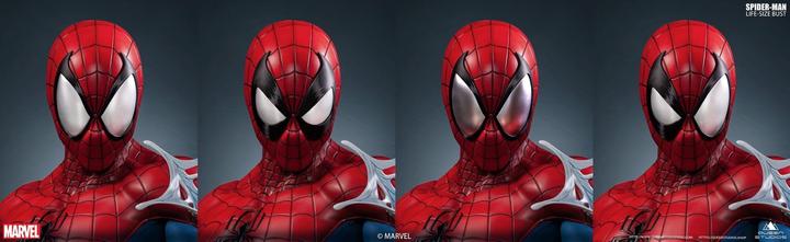 Produktbild Queen Studios Marvel Comics “Spider-Man Black” 1/1 Lifesize Büste