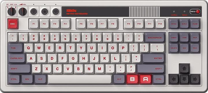 Actual product image 8bitdo Mechanical keyboard N Edition (Italian keyboard layout) (IT, Wireless, Cable)