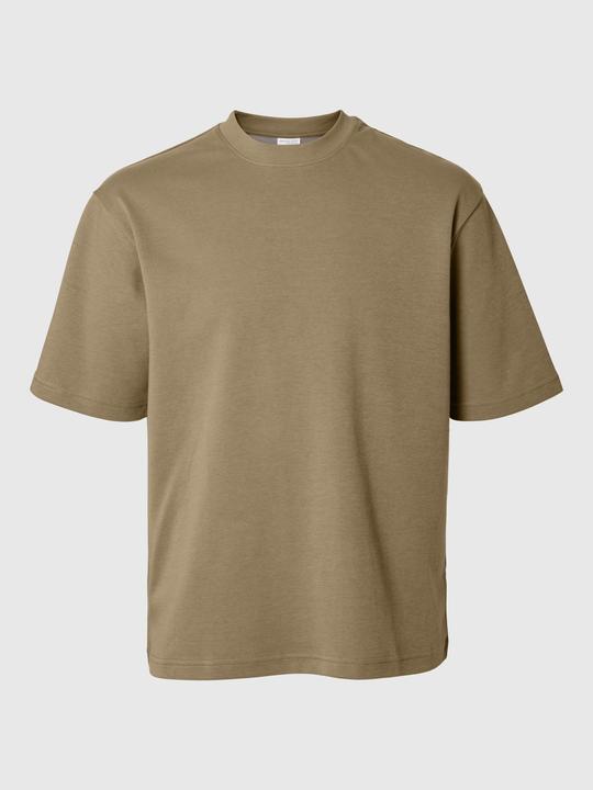 Selected Homme Slhlooseoscar Ss O-Neck Tee Noos