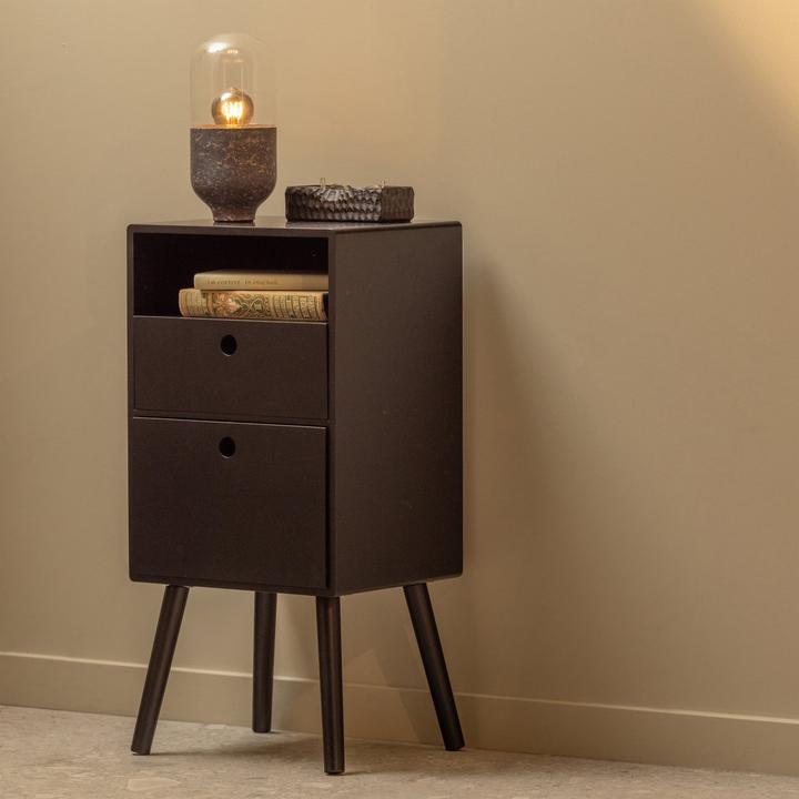 Actual product image Woood Night Table (75 x 36 x 30 cm)