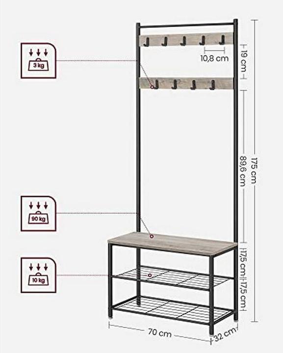 Actual product image Vasagle Stay