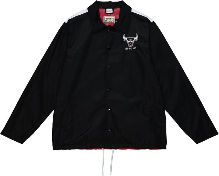 Mitchell & Ness Coaches Jacke - Chicago Bulls - L (L)