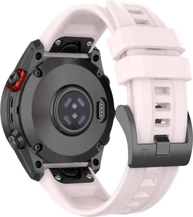 Image du produit OEM Strap Silicone strap for GARMIN FENIX 3 / 3HR / 5X / 6X / 6X Pro / 7X / 7X Pro pink (3) (26 mm, Silicone)