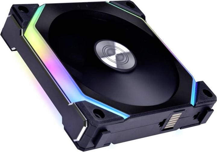 Actual product image Lian-Li UNI FAN SL120 V2 RGB PWM fan - 120mm, black (120 mm, 1 x)