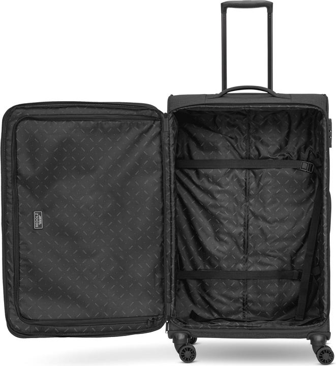 Actual product image Redolz Essentials 12 LARGE 4-wheel trolley 79 cm with expansion pleat (98 l, XL (from 140l))
