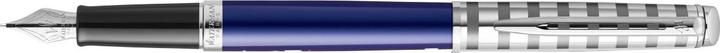 Produktbild Waterman Füllfederhalter Hemisphere Marine C.C M (Blau, Schwarz, Silber)