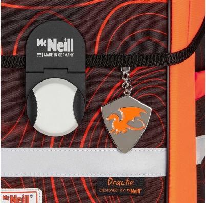 Produktbild Mc Neill Schulranzen-Set ERGO MAC 964622300 DRACHE DIN 4-teilig (18 l)