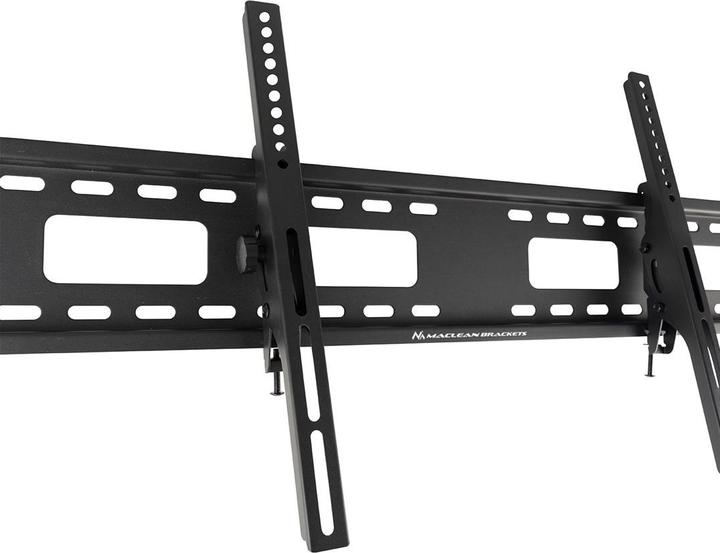 Immagine prodotto Maclean Supporto TV max VESA 800x400 43-100 120kg Regolazione dell'inclinazione +15°-15° MC-422 (Muro, 100", 120 kg)