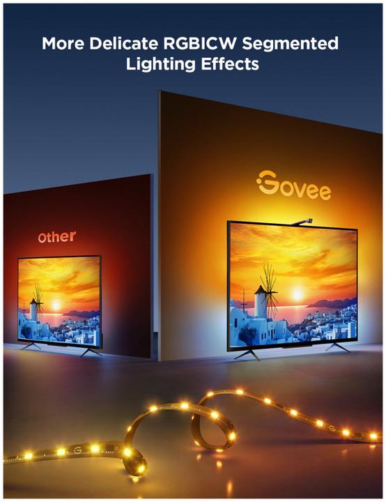 Immagine prodotto Govee Retroilluminazione TV (RGBIC, 240 cm, Interno)