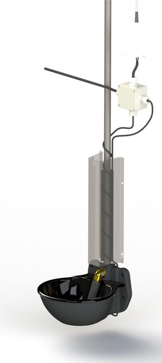 Actual product image Kerbl Protection against browsing for pipes 1000 x 132 x 80 mm