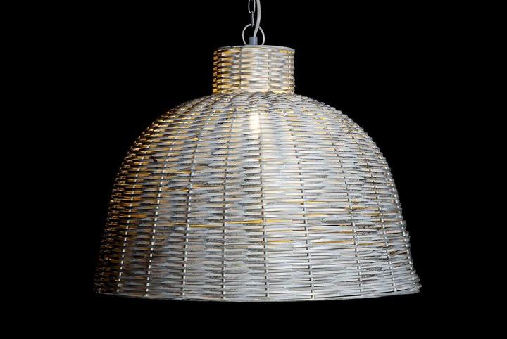 Image du produit DKD Home Decor Plafonnier Golden Blanc Fer 50 W (51 x 51 x 38 cm) (E27)