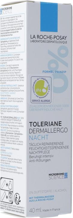 Actual product image La Roche Posay Tolériane Dermallergo (40 ml, Night cream)