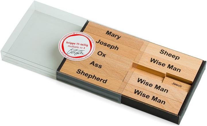 Produktbild Corpus Delicti Minimal Nativity Set - puristische Krippe