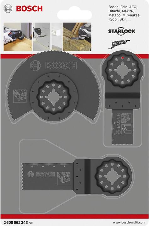 Image du produit Bosch Professional Zubehör Set d'accessoires outils multifonctions