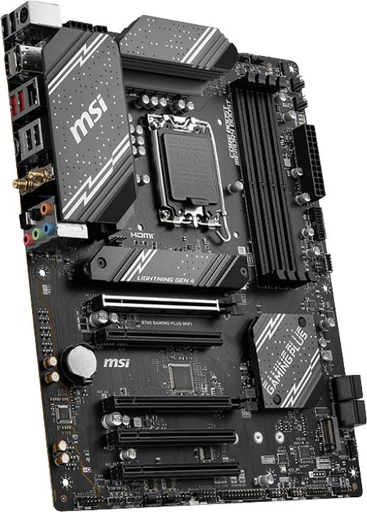 Produktbild MSI B760 GAMING PLUS WIFI (LGA 1700, Intel B760, ATX)