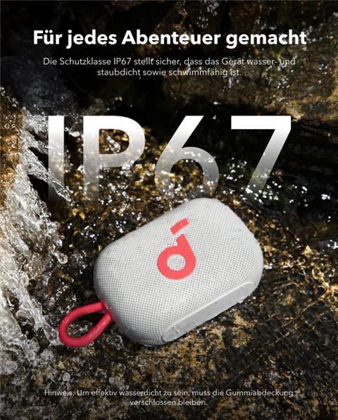 Produktbild Anker Soundcore Select 4 Go v2 red (18 h, Stromversorgung über USB)