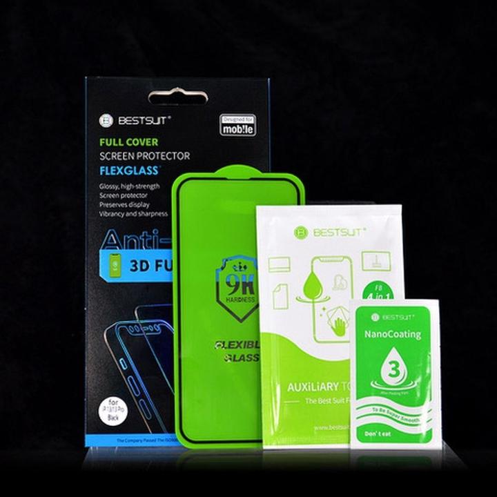 Produktbild Bestsuit Protective glass Flexible Hybrid Glass 5D for Samsung Galaxy S25+ black (1 Stück, Samsung Galaxy S25+)