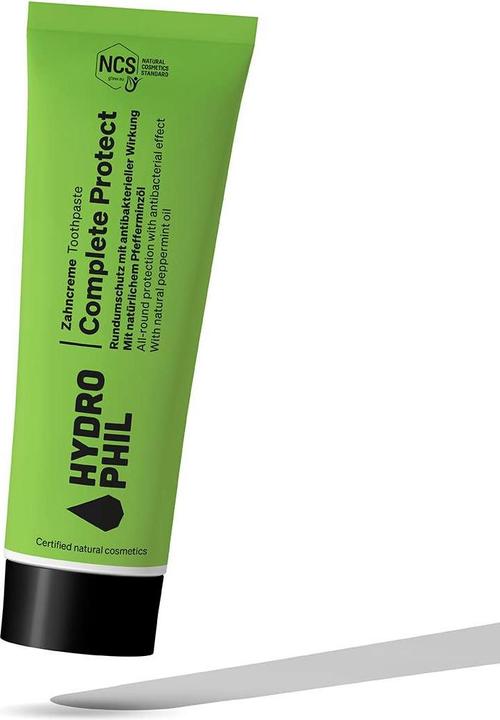 Actual product image Hydrophil Complete Protect toothpaste with fluoride (75 ml)