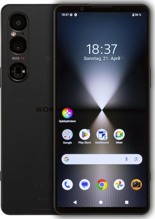Image du produit Sony Xperia 1 VI (256 Go, Noir, 6.50", SIM + eSIM, 52 Mpx, 5G)