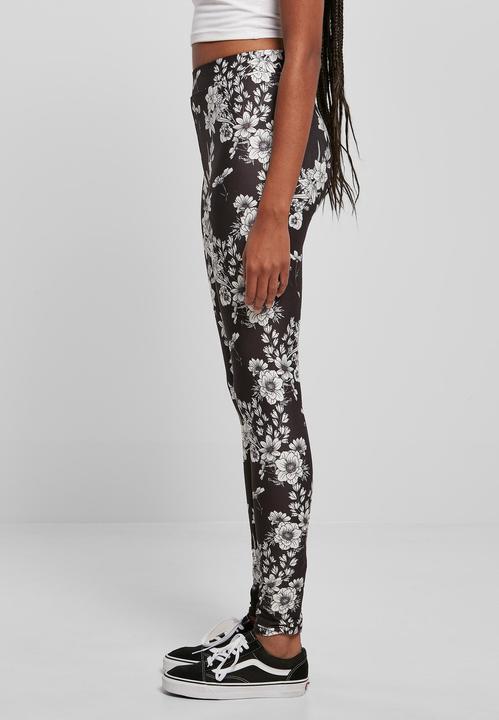 Actual product image Urban Classics Ladies Soft AOP Leggings (S)