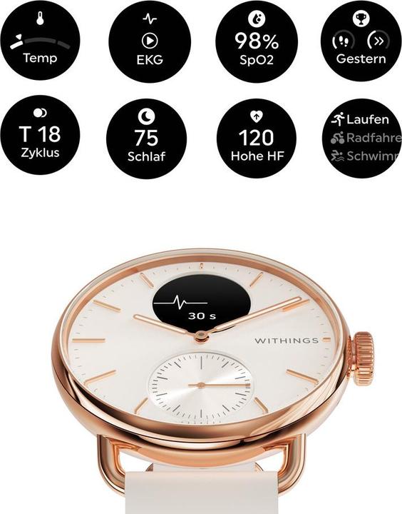 Produktbild Withings ScanWatch 2 (38 mm)