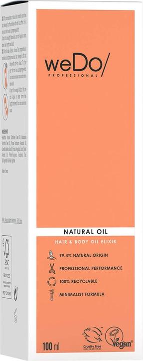 Actual product image Wella weDo/ Professional Moisture & Shine Natural Oil - (100 ml)