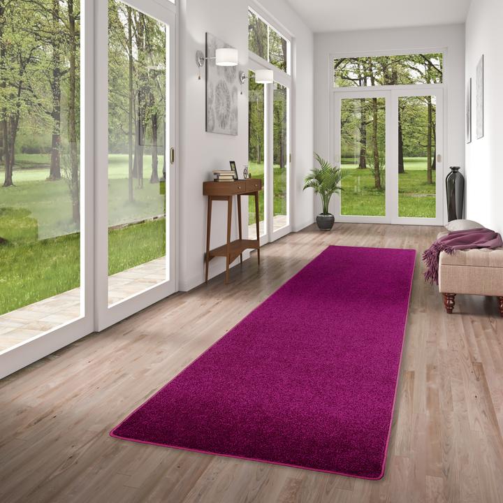 Produktbild Snapstyle Hochflor Velours Läufer Teppich Luna (80 x 400 cm)