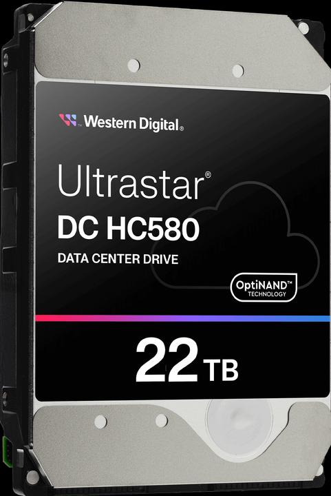 Produktbild WD DC HC580 SAS 512E SE P3 (22 TB, 3.5", CMR)
