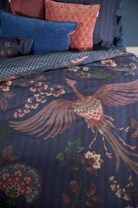 Immagine prodotto PIP Studio Biancheria da letto Buenas Noches blu scuro 135x200cm (1 set) (Copripiumino, 135x200 cm)