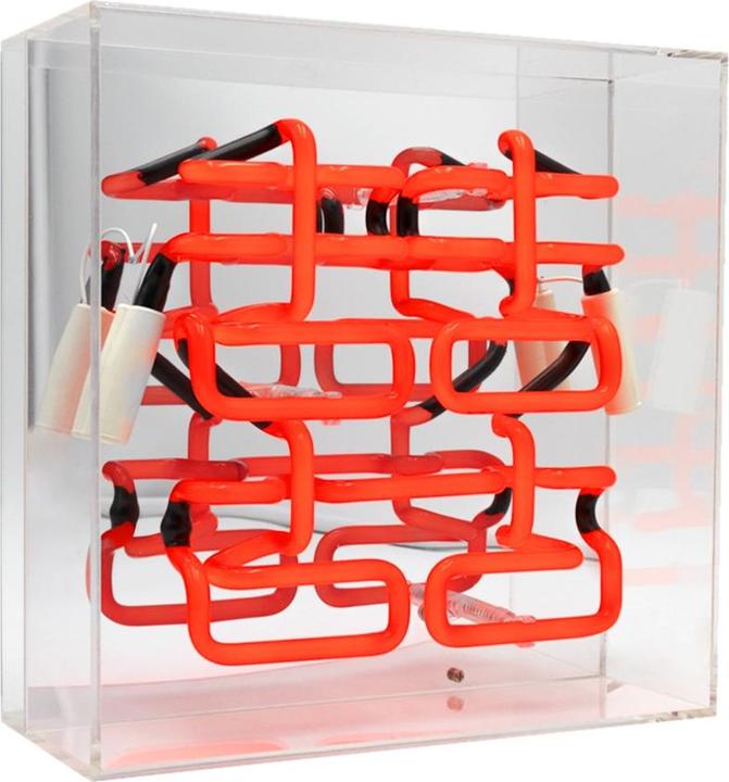 Actual product image Locomocean Square Acrylic Box Neon - Double Happiness