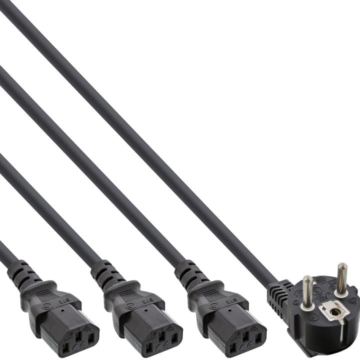 Productafbeelding InLine Net Y-kabel (1 m)