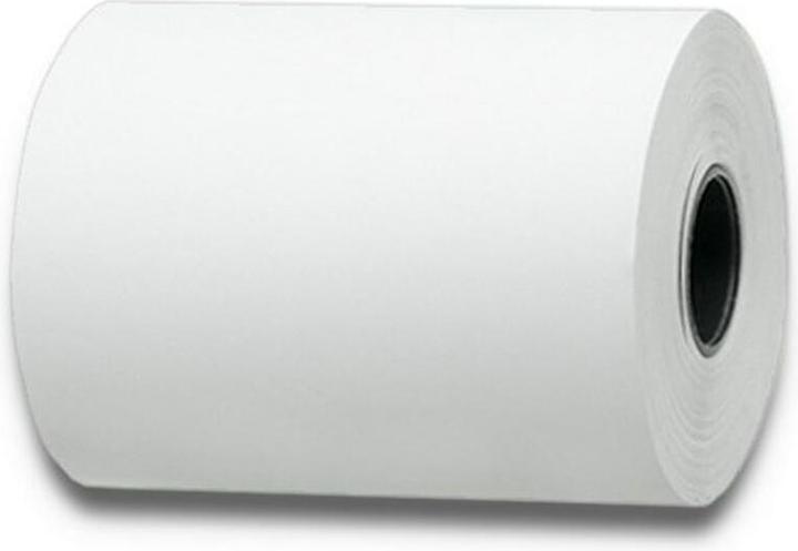Qoltec Bianco - Rotolo (5,7 cm x 30 m) - 55 g/m² - 10 rotoli di carta termica per copie