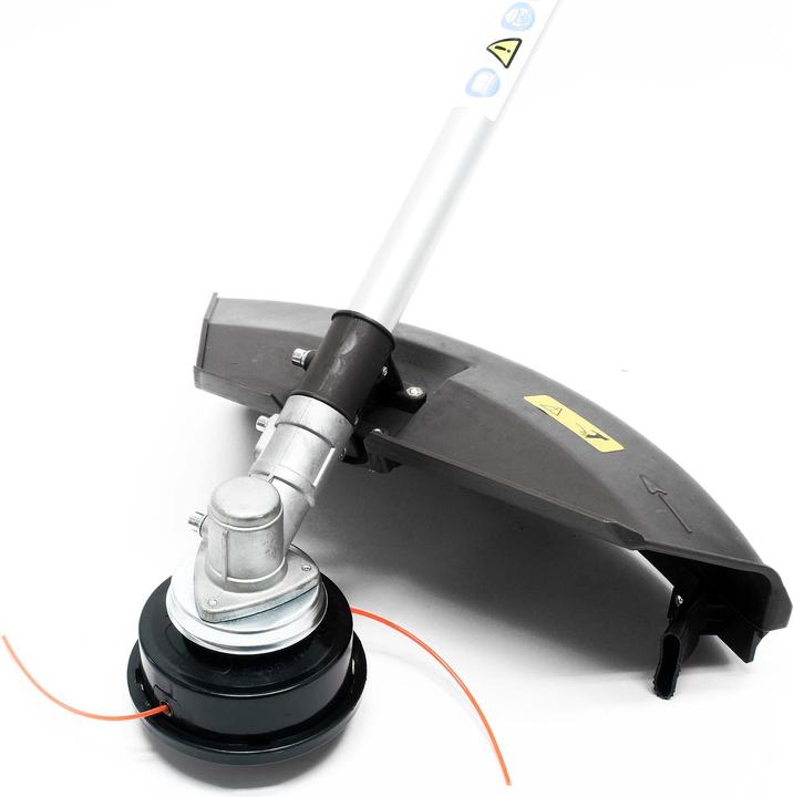 Actual product image Wiltec 2in1 petrol grass trimmer 1.76 hp brush cutter Brush cutter Lawn trimmer (Trim line, Metal cutting blade)