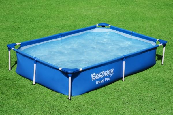 Produktbild Bestway Steel Pro Frame Pool (221 x 150 x 43 cm)