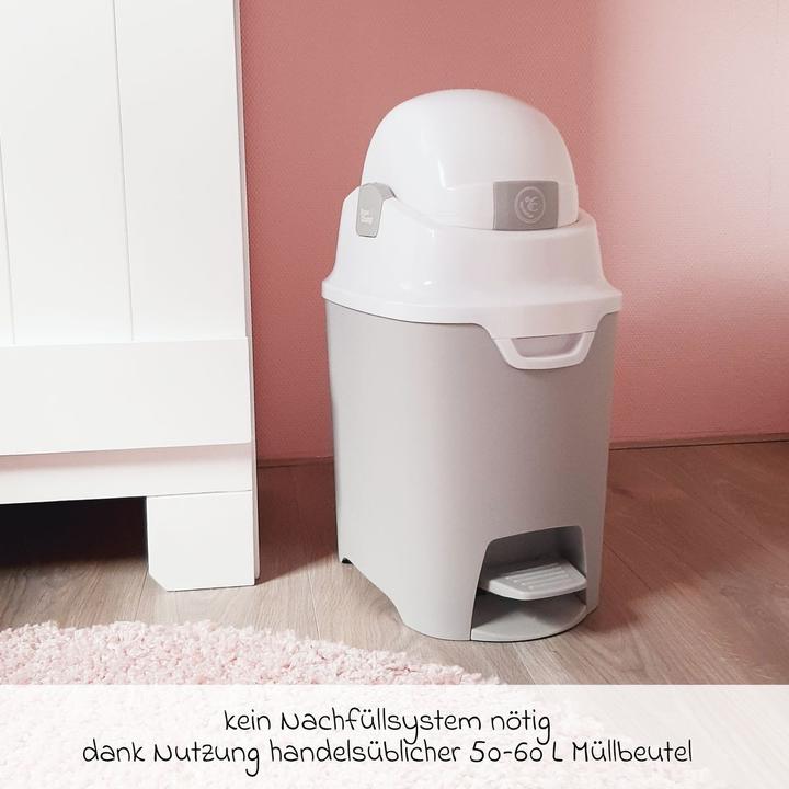 Produktbild Diaper Champ Windeleimer One Standard Handsfree 60 l Silber