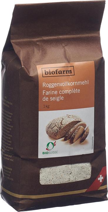 Biofarm Farine complète de seigle (1000 g)